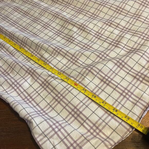 Burberry Men's Dress Button Down Plaid Shirt Size Large Made in USA - Picture 11 of 11